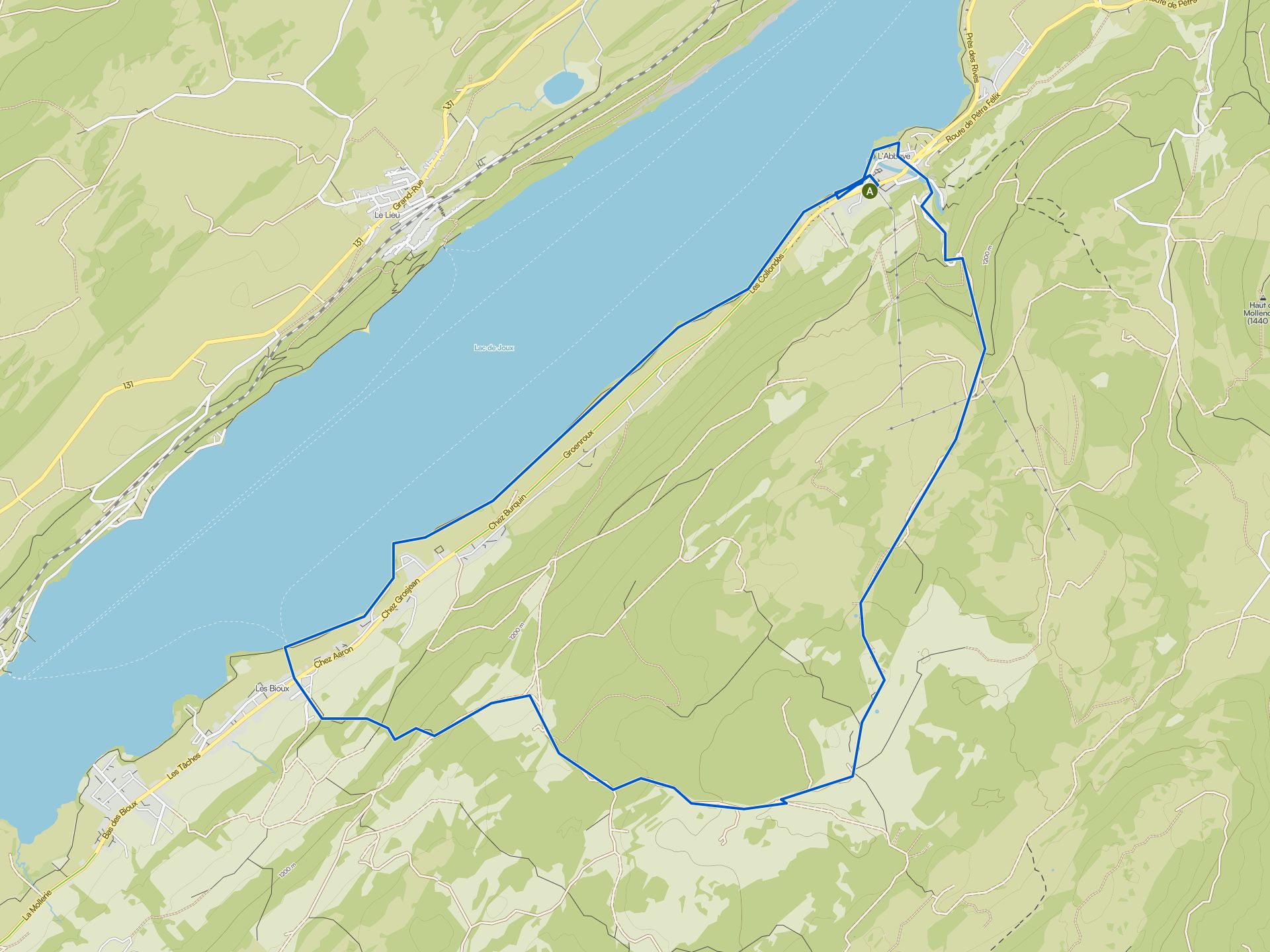 Die schönsten Wanderungen rund um den Lac de Joux | Komoot